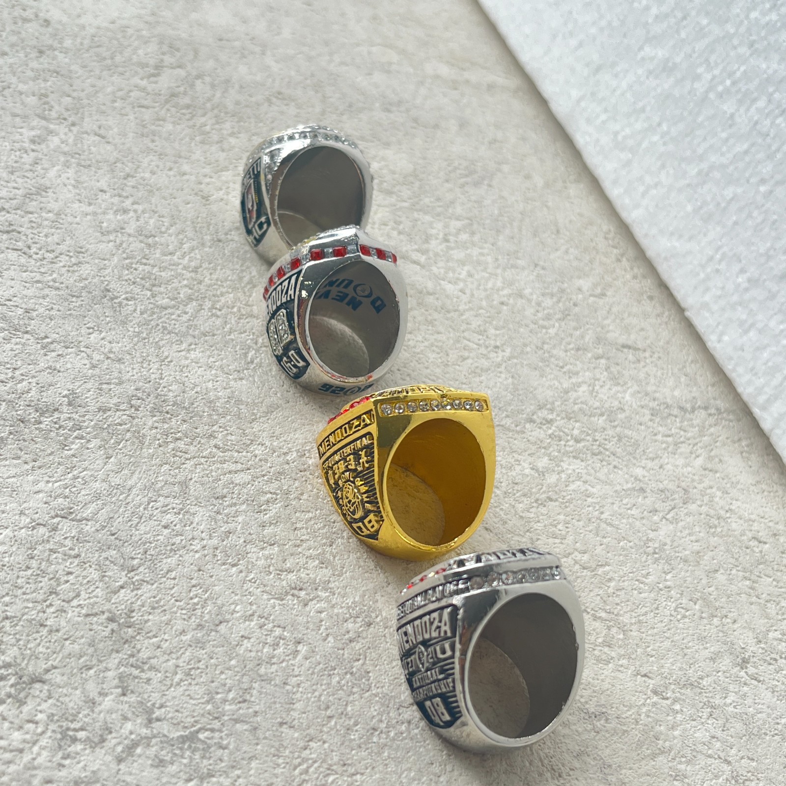 [Fan version] Indiana Football 2025 Perfect Season 4 Championship Rings NO Box