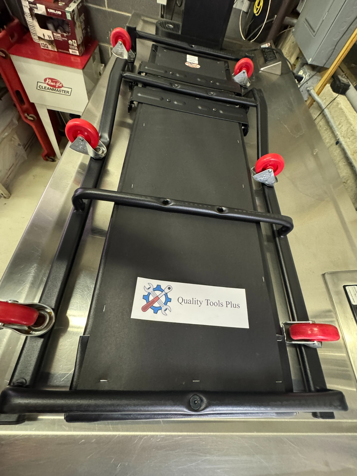 Snap-On NEW JCW67BL Flat-Oval Adjustable Creeper Black