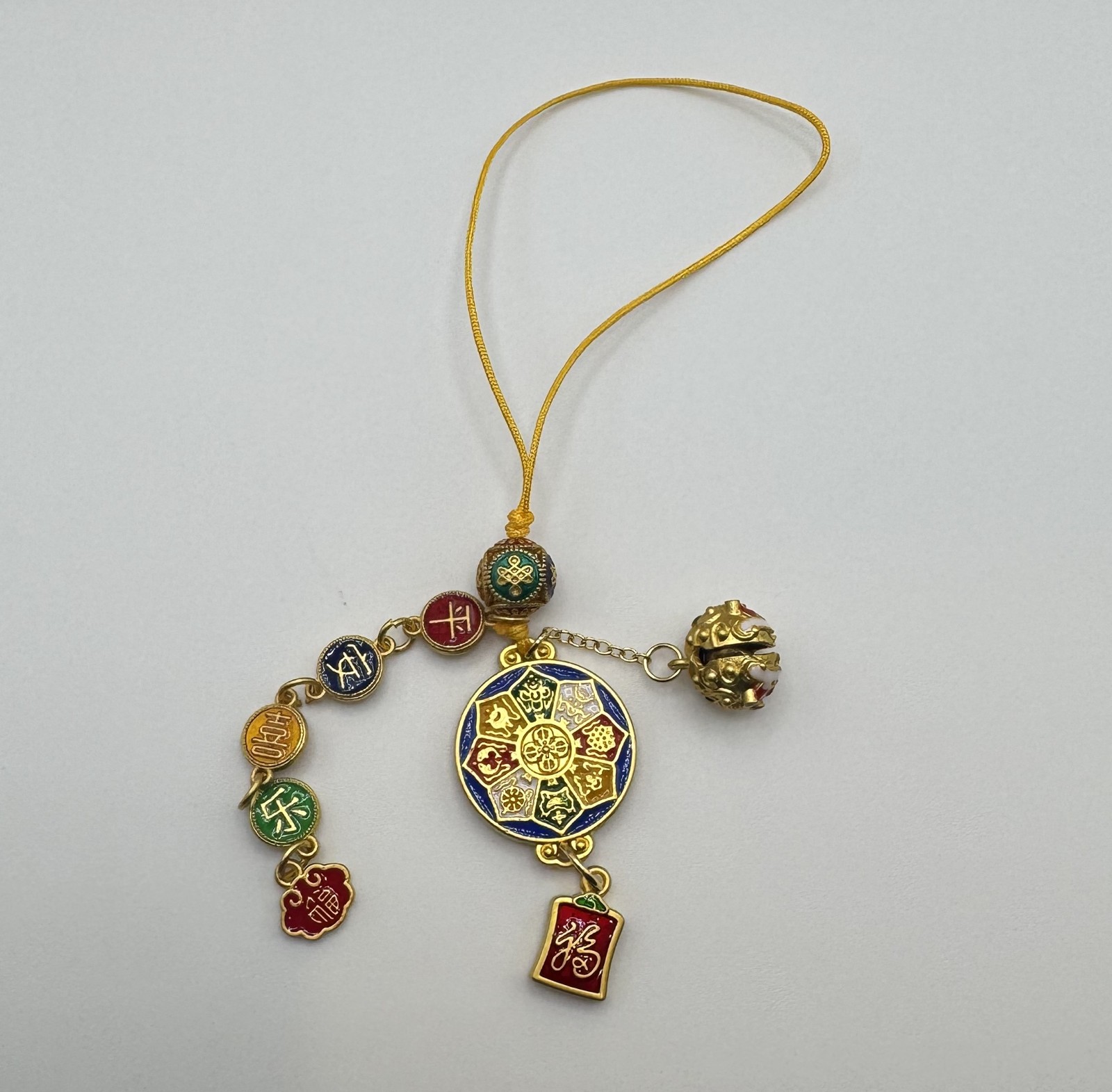 Chinese Nanputuo Temple Hanging Lucky Charm - US Based Seller