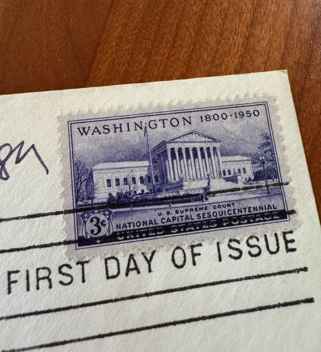 AUTOGRAPHED! Warren E. Burger Chief Justice Supreme Court Judicial FDC