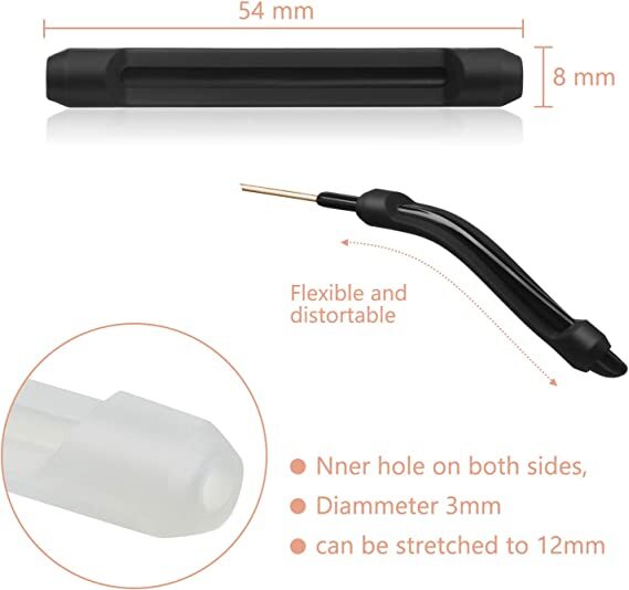 8Pcs Anti Slip Glasses Ear Hooks Clip Tip Eyeglasses Holder Safety Retainer Grip