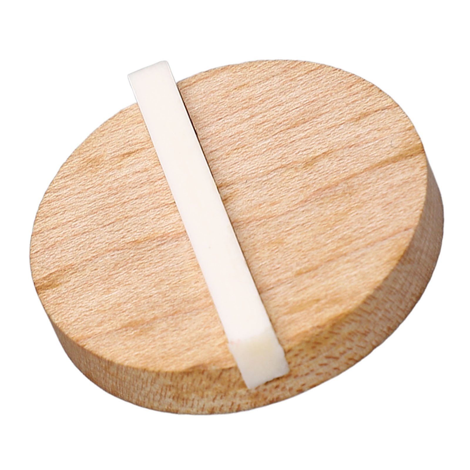 Guitar Resonator Biscuit Replacement Maple Wood Biscuit With Ox Bone Saddle CHU