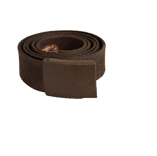 Vintage Bundeswehr Military German Web Trouser Belt Canvas Combat, approx. 37"