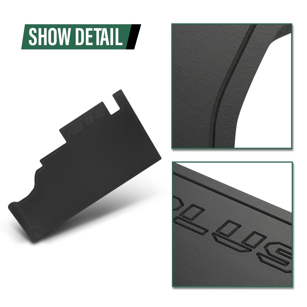 1/2 PVC Custom Made Amplifier Rack Fit For 09-24 Ford F150/17-24 F250 F350 Truck