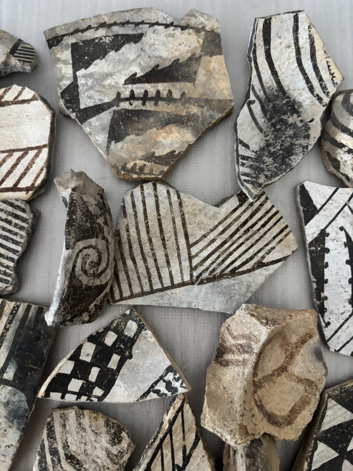 Ancient Anasazi Native American 1-3” Pottery Shards Arizona L10-A FREE SHIP