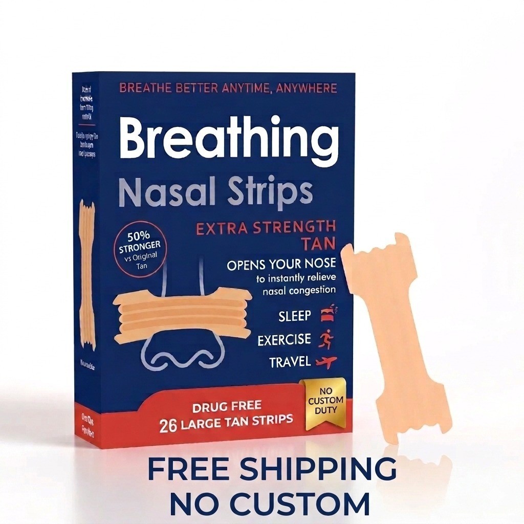 BREATHE RIGHT NASAL STRIPS EXTRA STRENGTH TAN EXP 2028