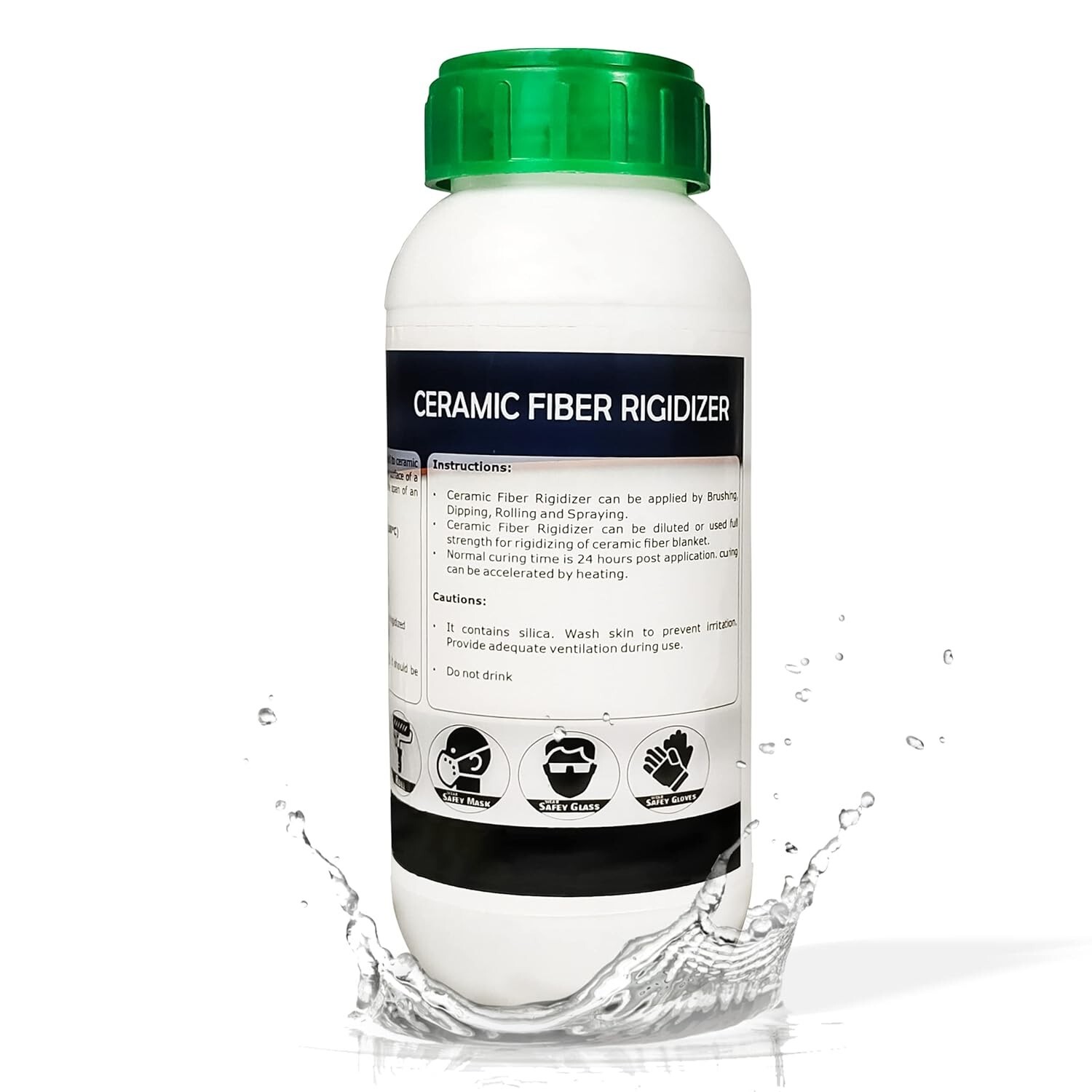 Rigidizer for Ceramic Fiber Coating - 2300F Rated - 16 Oz Rigidizer