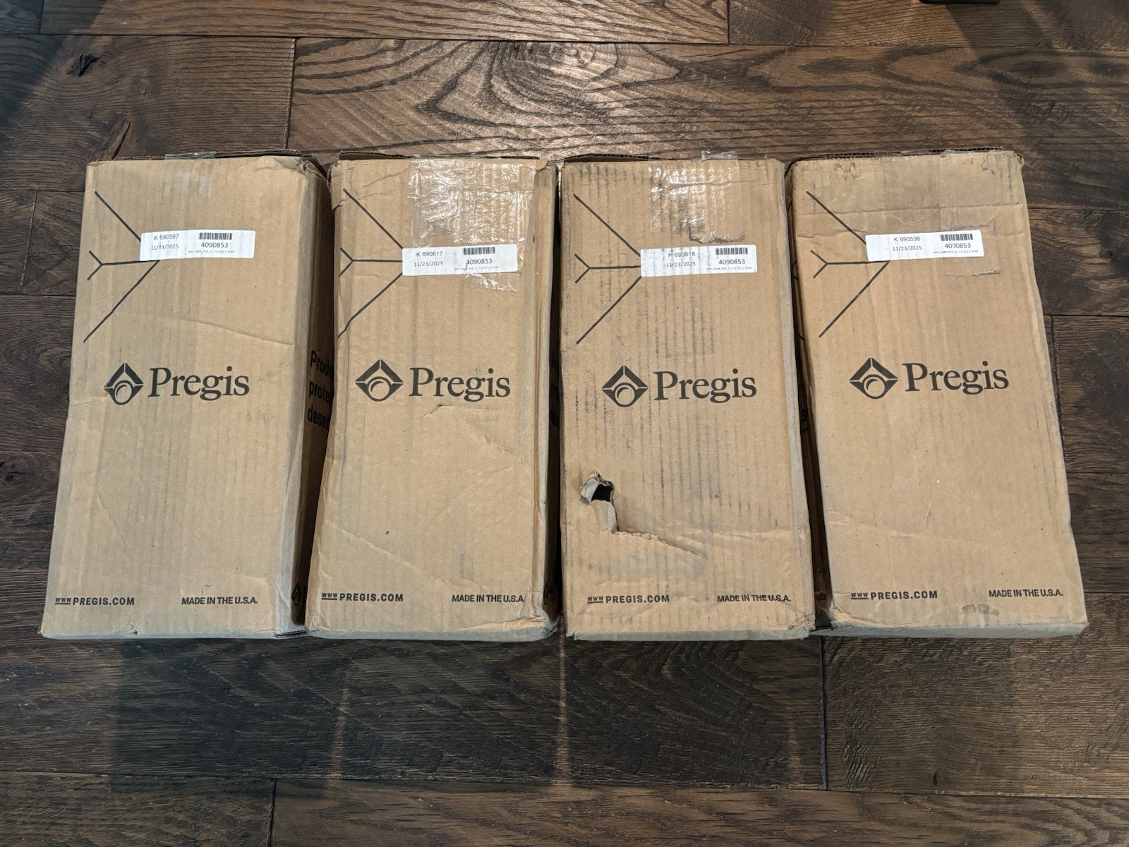 (4-PACK) Of Pregis 4090853 790’ Rolls Of 7.3” X 15.1” Pillow Pack Cushioning