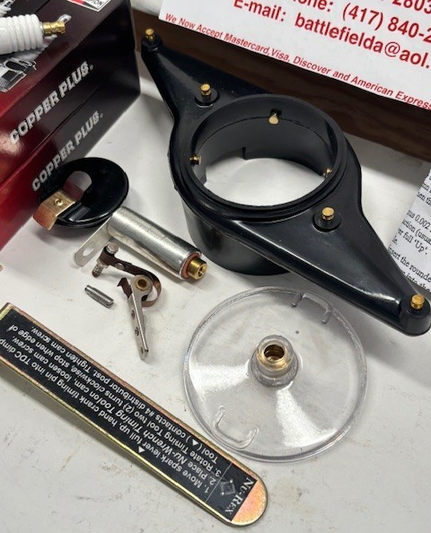 1928-1931 Model A Ford Deluxe Tune-up Kit with Nu-Rex Timing Tool and Clear Cap