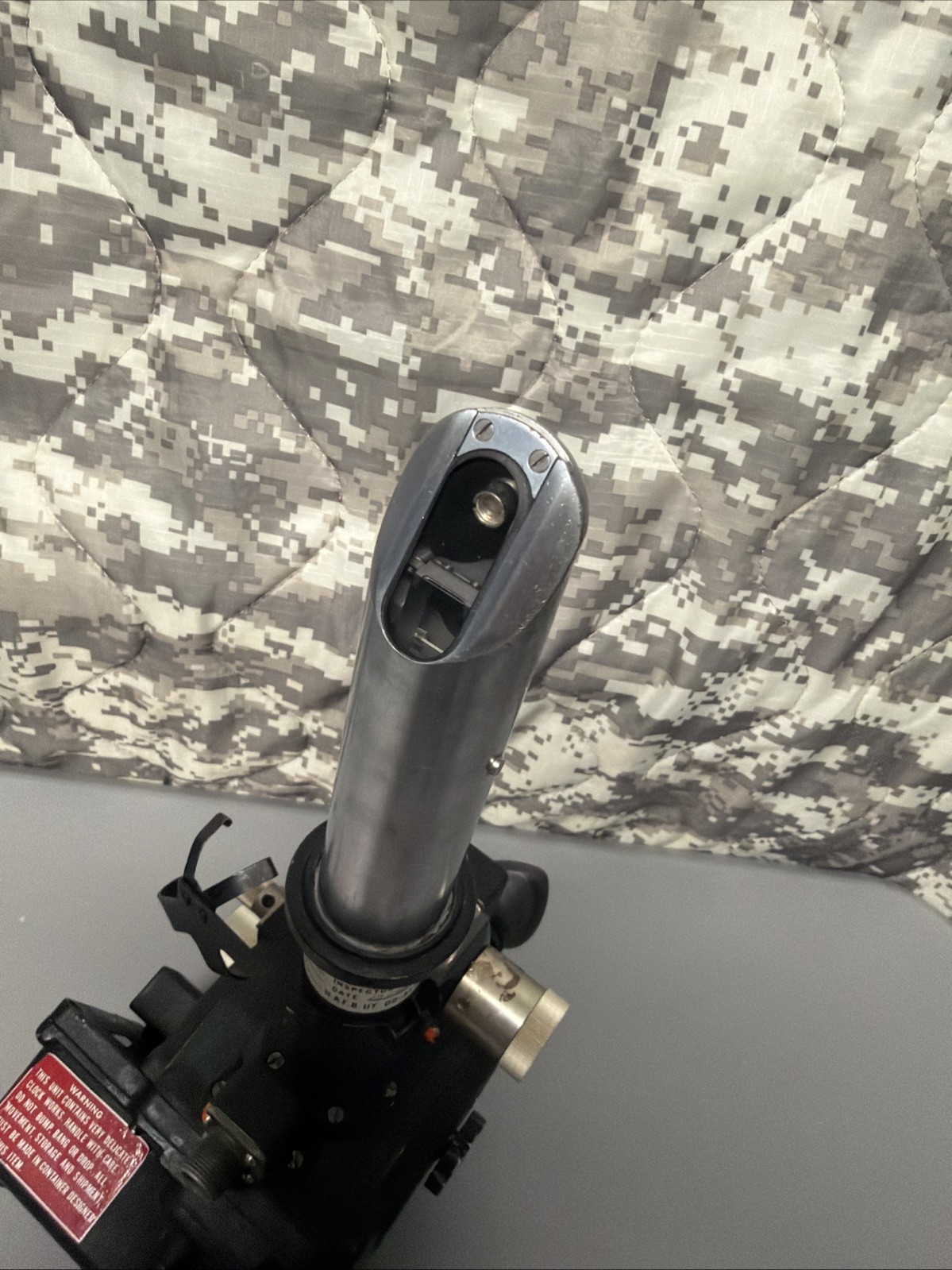 Antique Military Issue Kollsman Aircraft Periscopic Periscope Sextant & Case #03