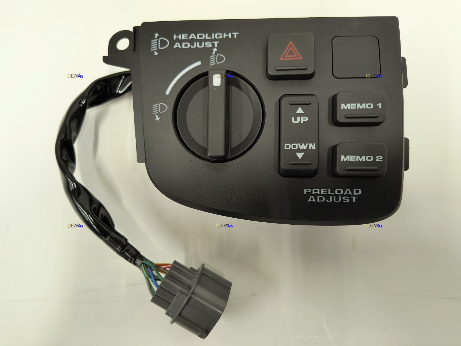 Honda OEM Height Control Switch Fog Light Hazard Left Panel GL1800 35800-MCA-043