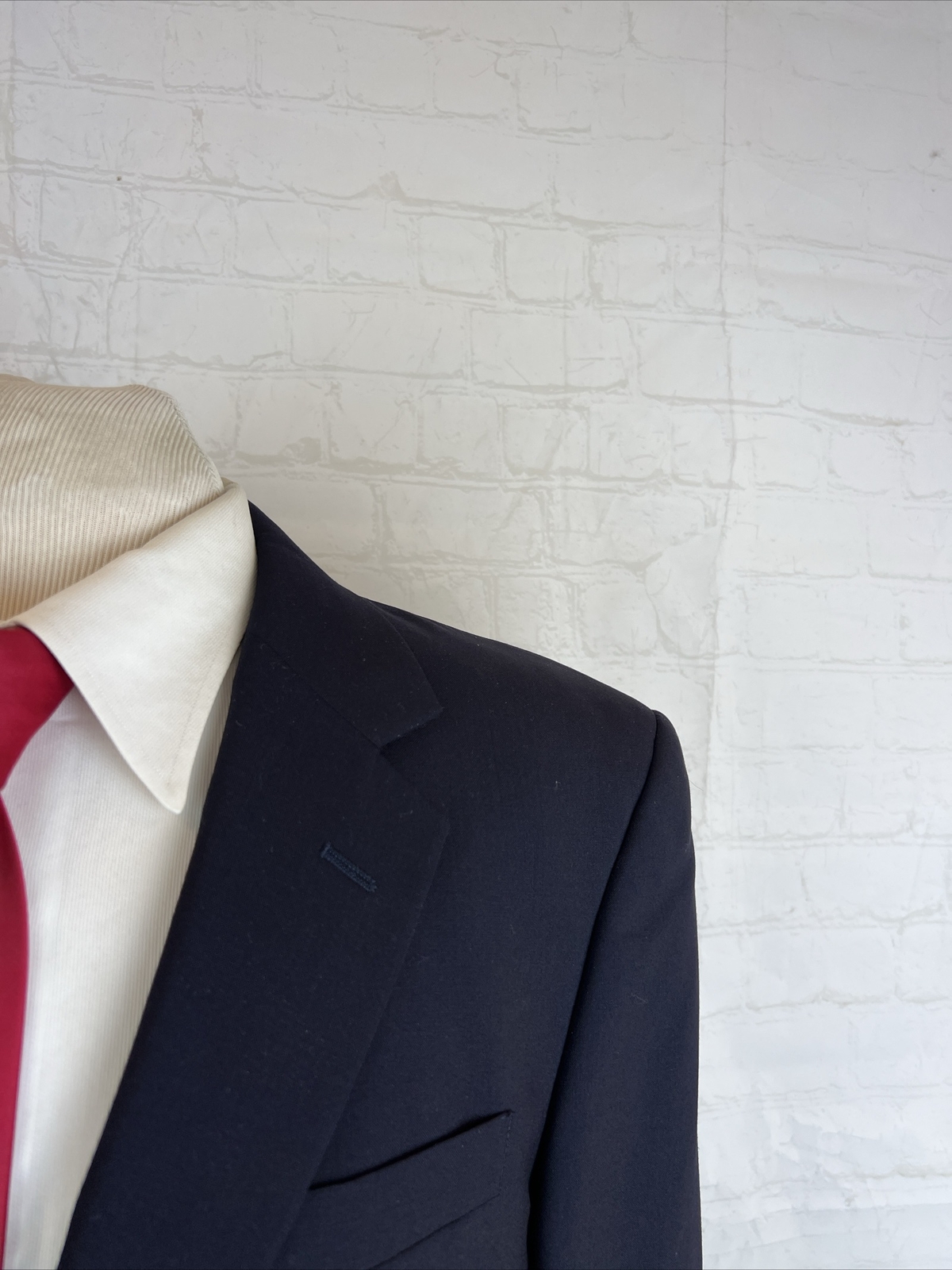 Jos A. Bank Men's Navy Blue Solid Wool Blazer 39R $595