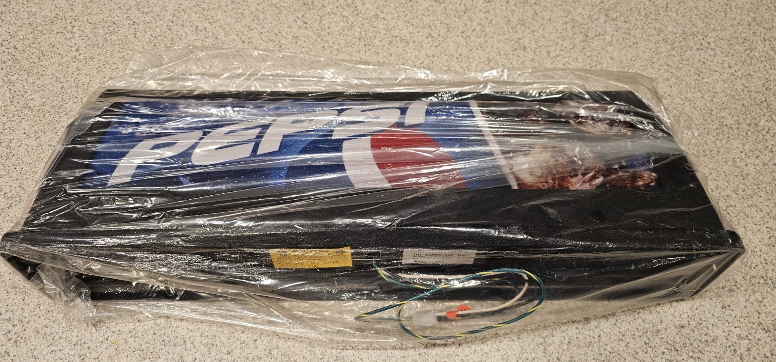 **UNOPENED** Pepsi Light Up Topper Marquee Sign Double-Sided