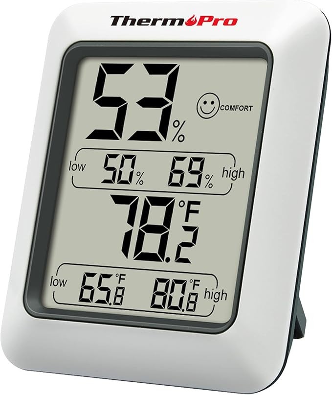 ThermoPro TP50W Digital Indoor Hygrometer Thermometer Room Temperature Humidity