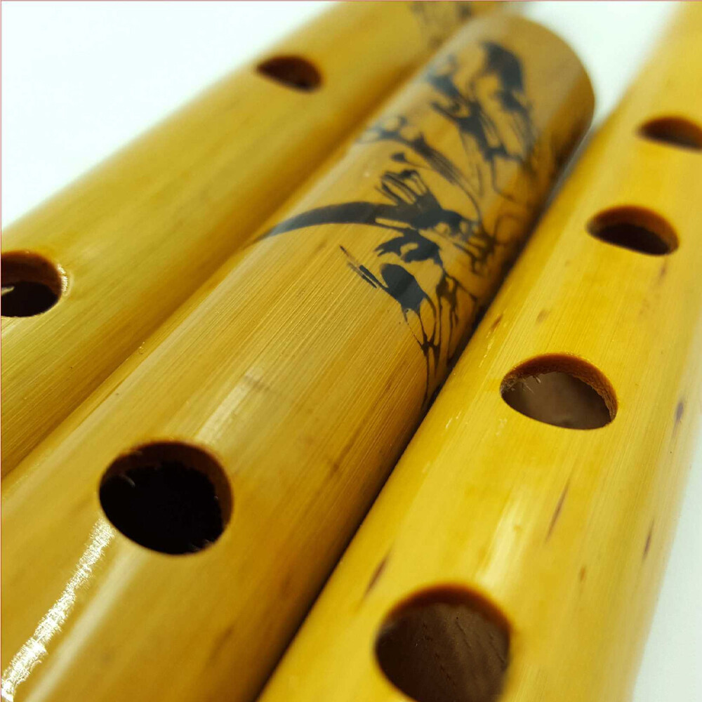 2 x Finest Vertical Bamboo Flute Xiao Chinese Woodwind