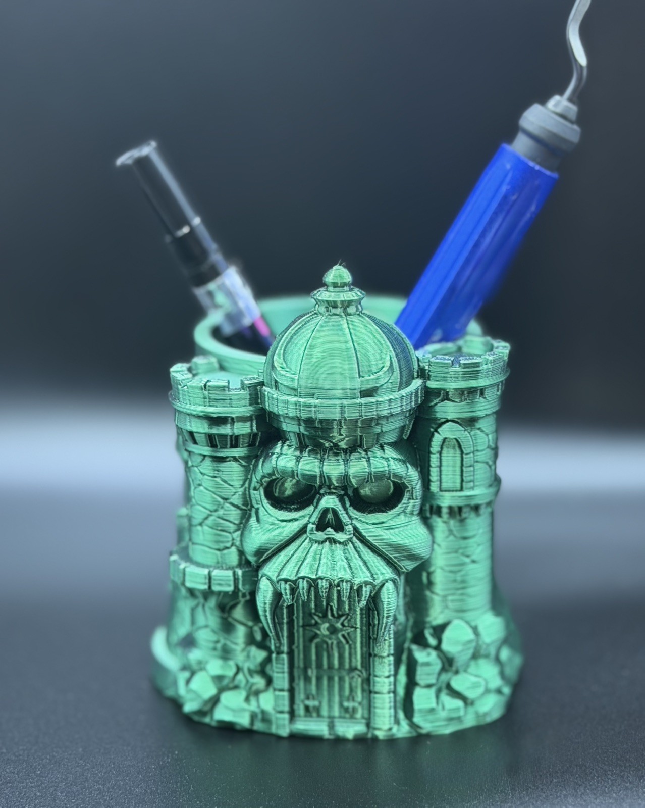 Castle Grayskull l MOTU Desk Organizer l Pen & Pencil Cup l Gift for Fans