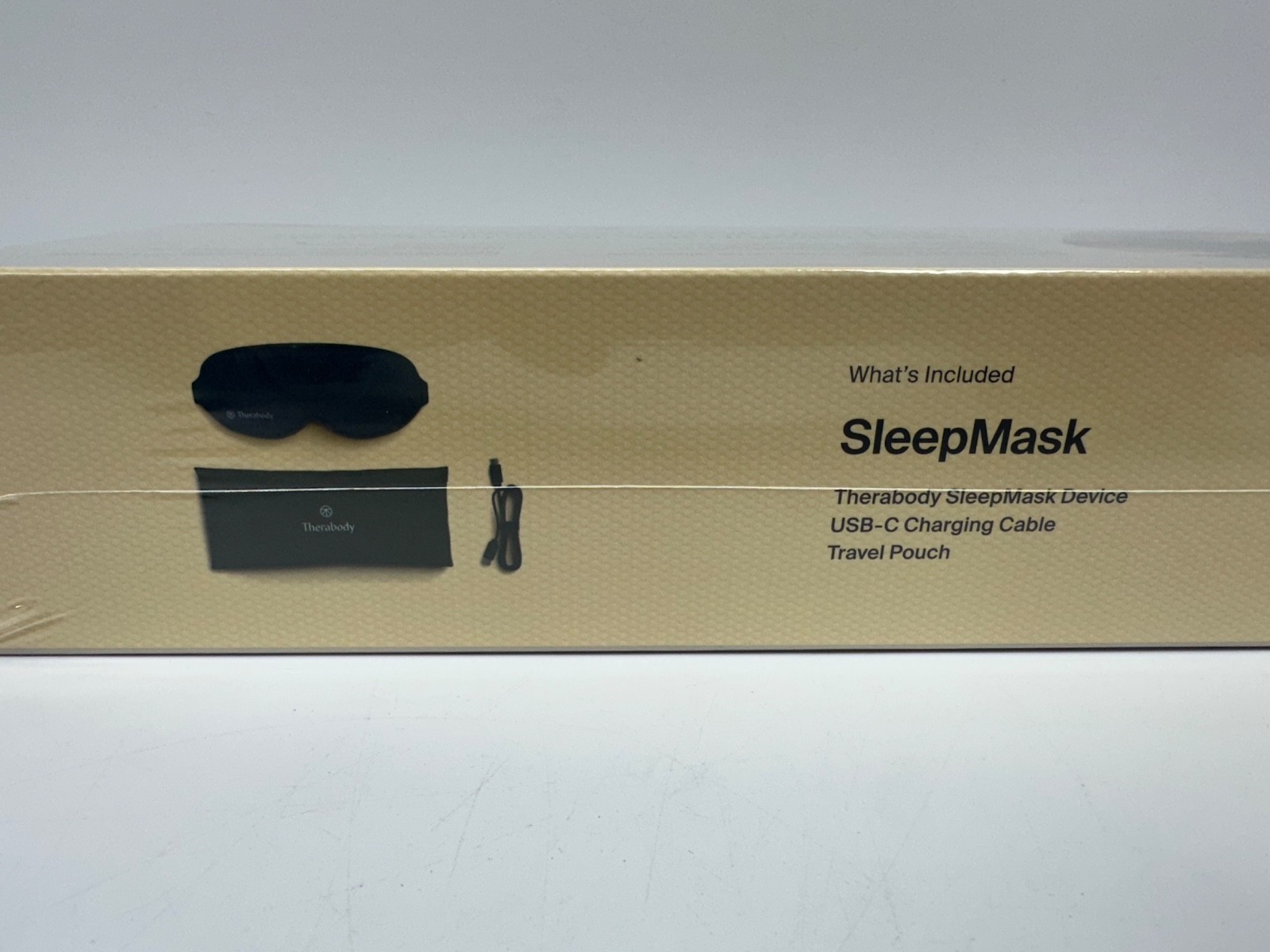 SEALED TheraGun Therabody Sleep Mask Ultra-Comfortable, 100% Blackout Sleep Eye