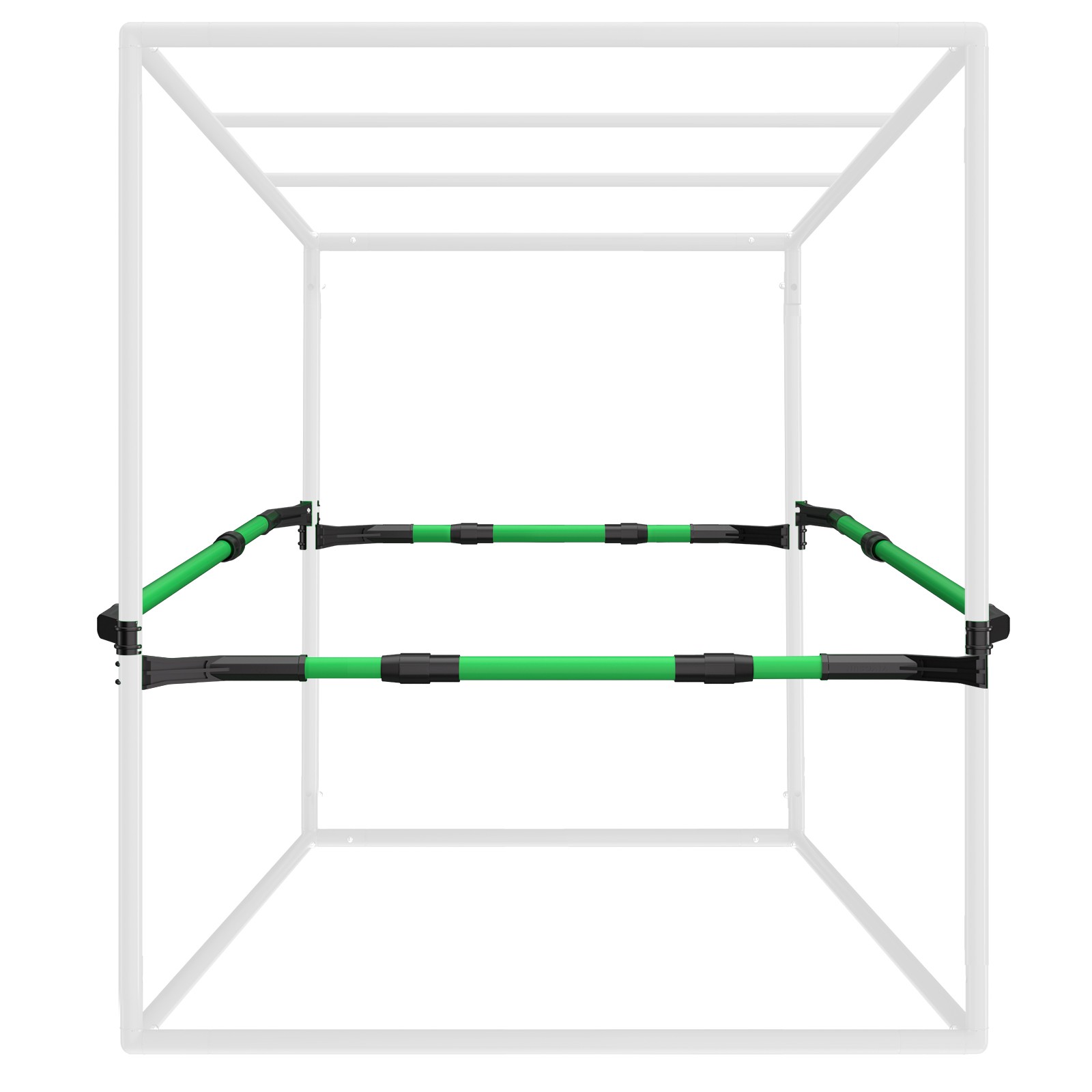 VIVOSUN Grow Tent Mounting Bars Support Pole Kit High CFM for 3.3x3.3-5x5ft Tent