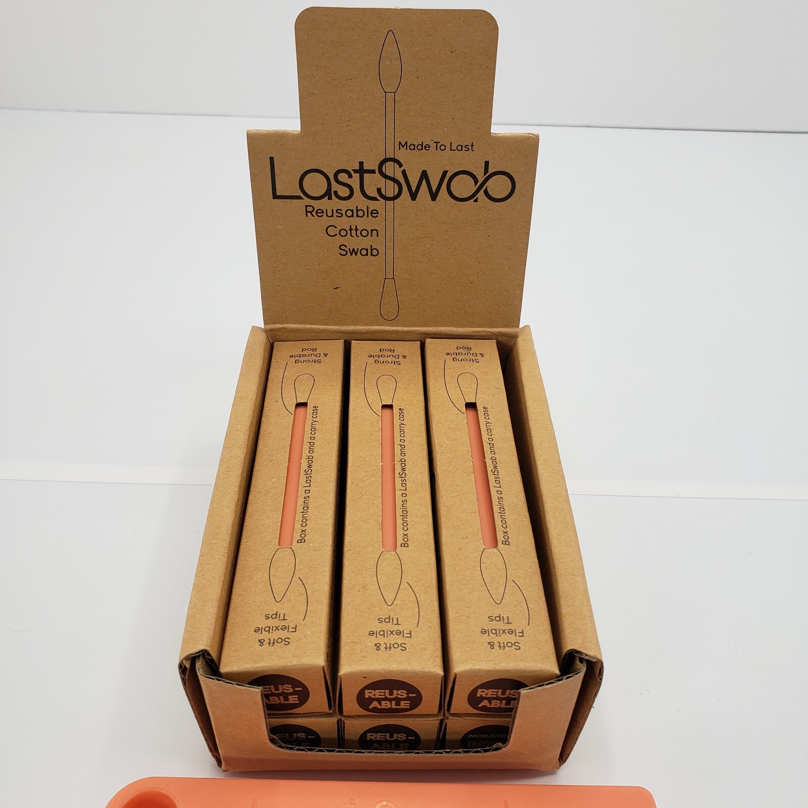 6 Pack Last Swabs Reusable Qtip LastSwab Beauty Soft Flexible Strong Durable ECO