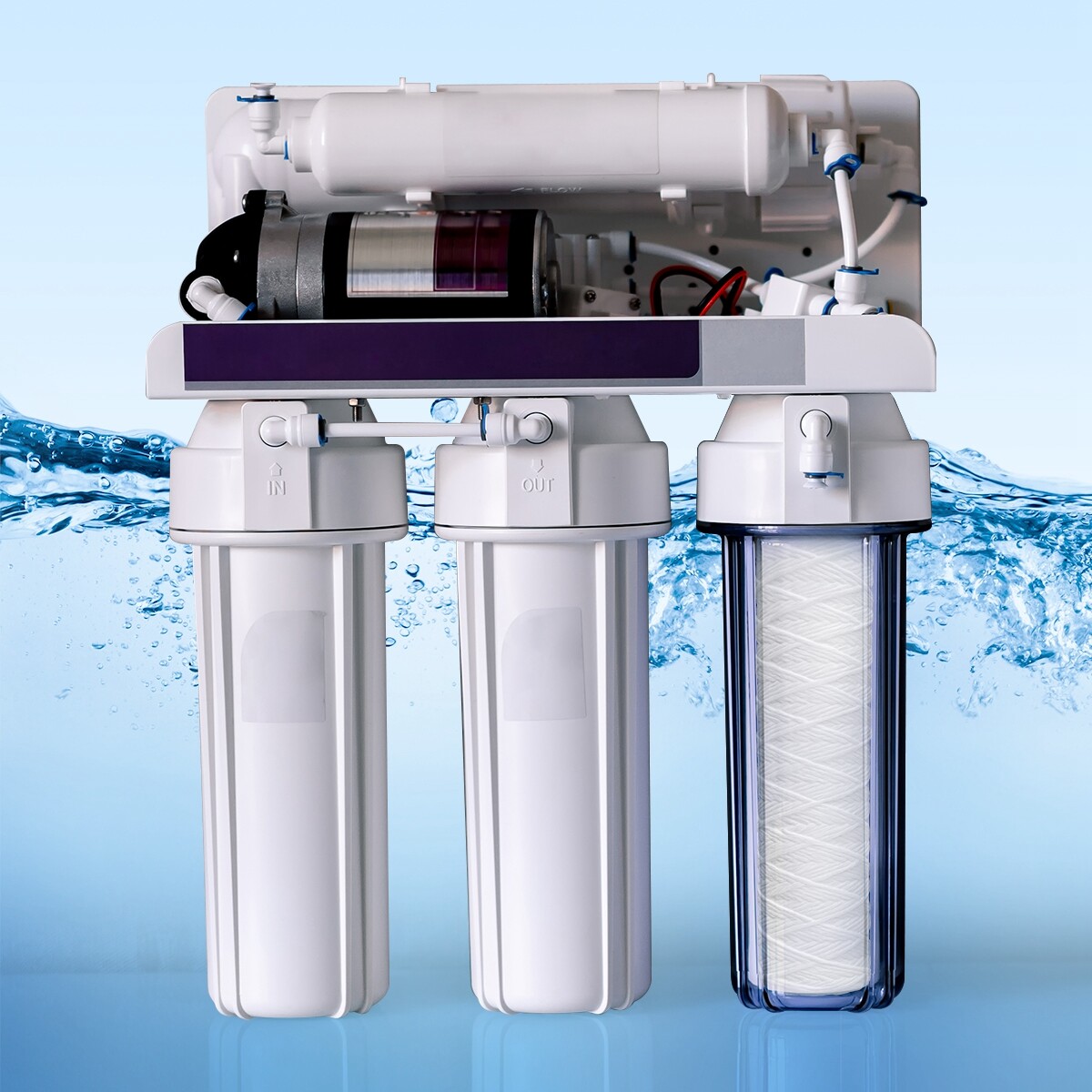 10" x 2.5" String Wound Whole House Farm Well Water Sediment Filter Replacement