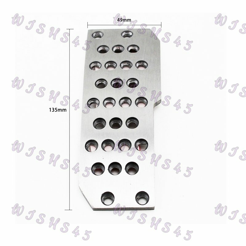 Racing Pedals Foot Rest Accelerator Brake Pedal Clutch Pedals for Honda Mugen