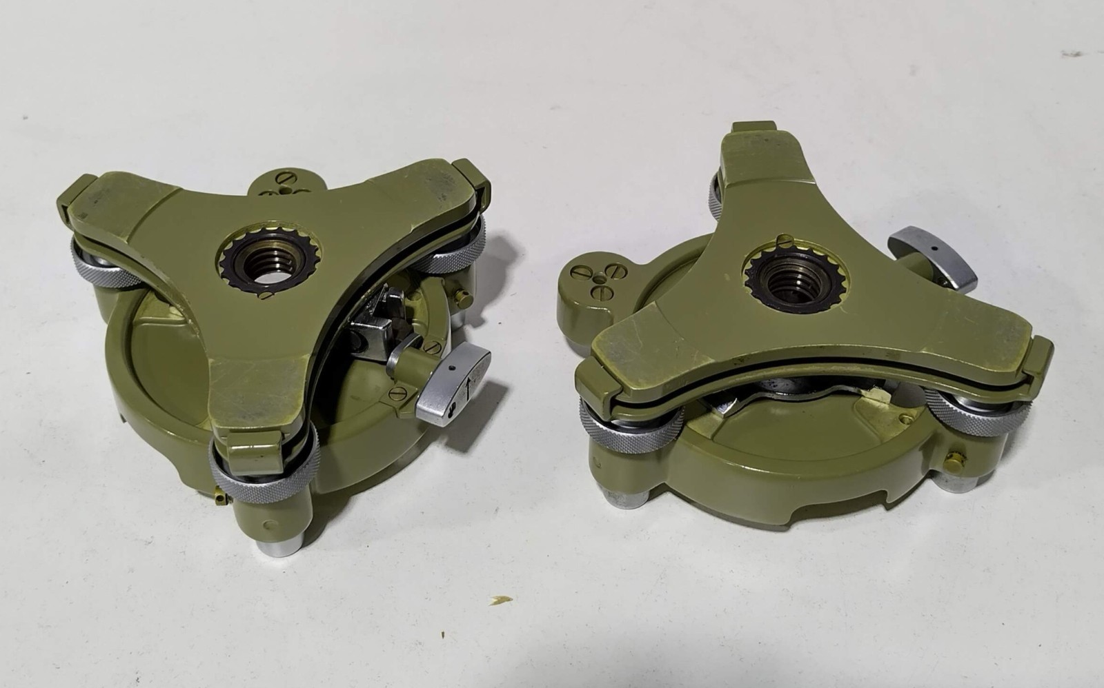 Wild Heerbrugg Switzerland Surveying Target Tribrach GZM5 w/Case Vintage 1960s