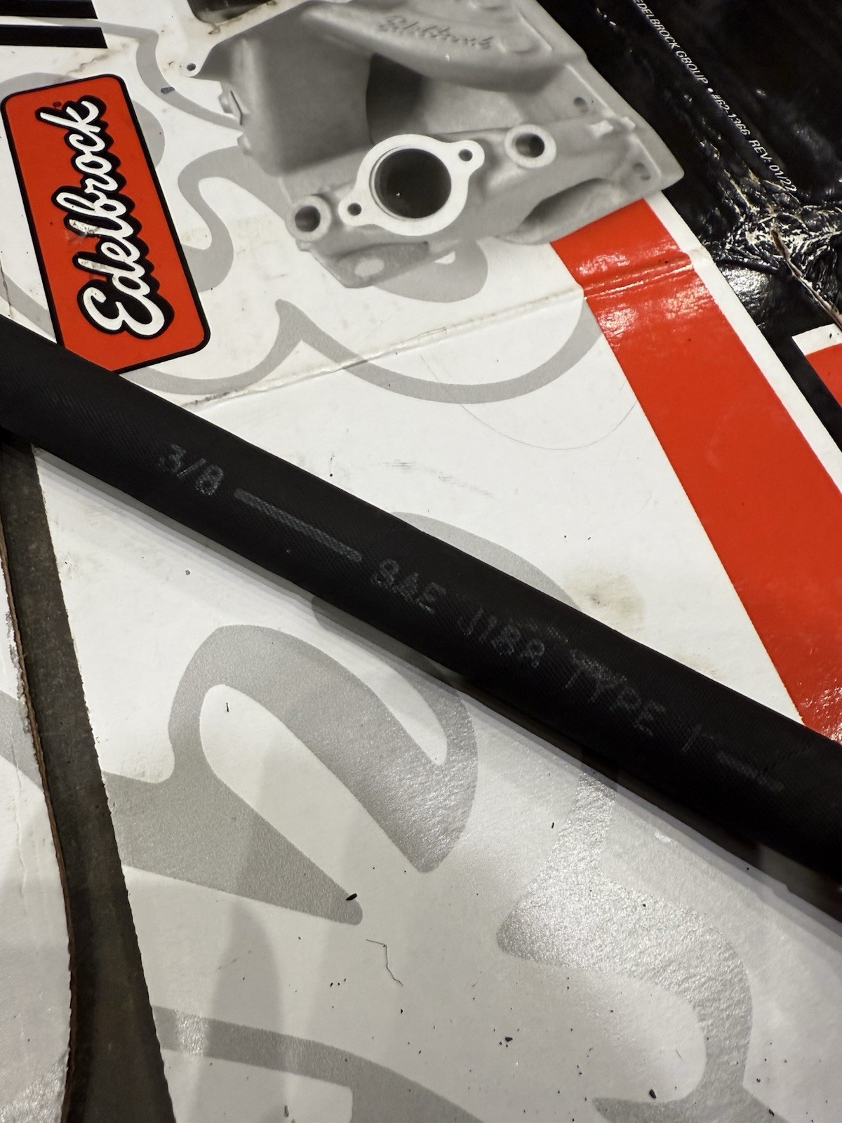 Volvo Penta 5.0 GXI power steering hose