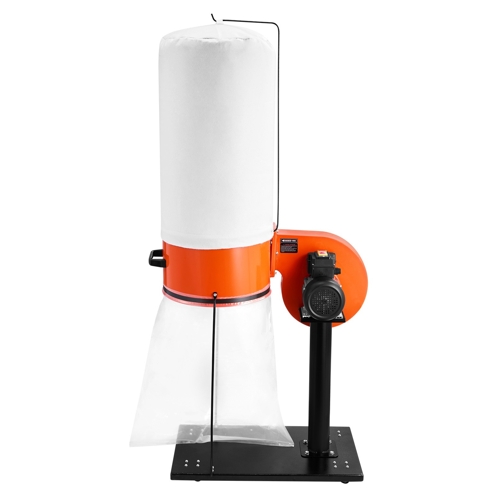 Uimoso 800 CFM Dust Collector with 2.5 Micron Filter and 3400 RPM Vortex Cone
