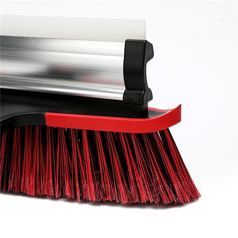 3-in-1 Extendable Snow Brush Ice Scraper Squeegee for Auto