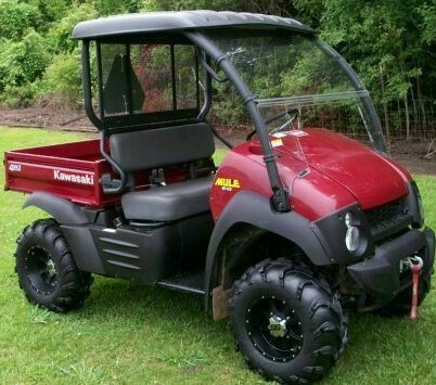 [SR] 2" Full Lift Kit Front & Rear for 2017-2025 Kawasaki Mule SX (Made in USA)