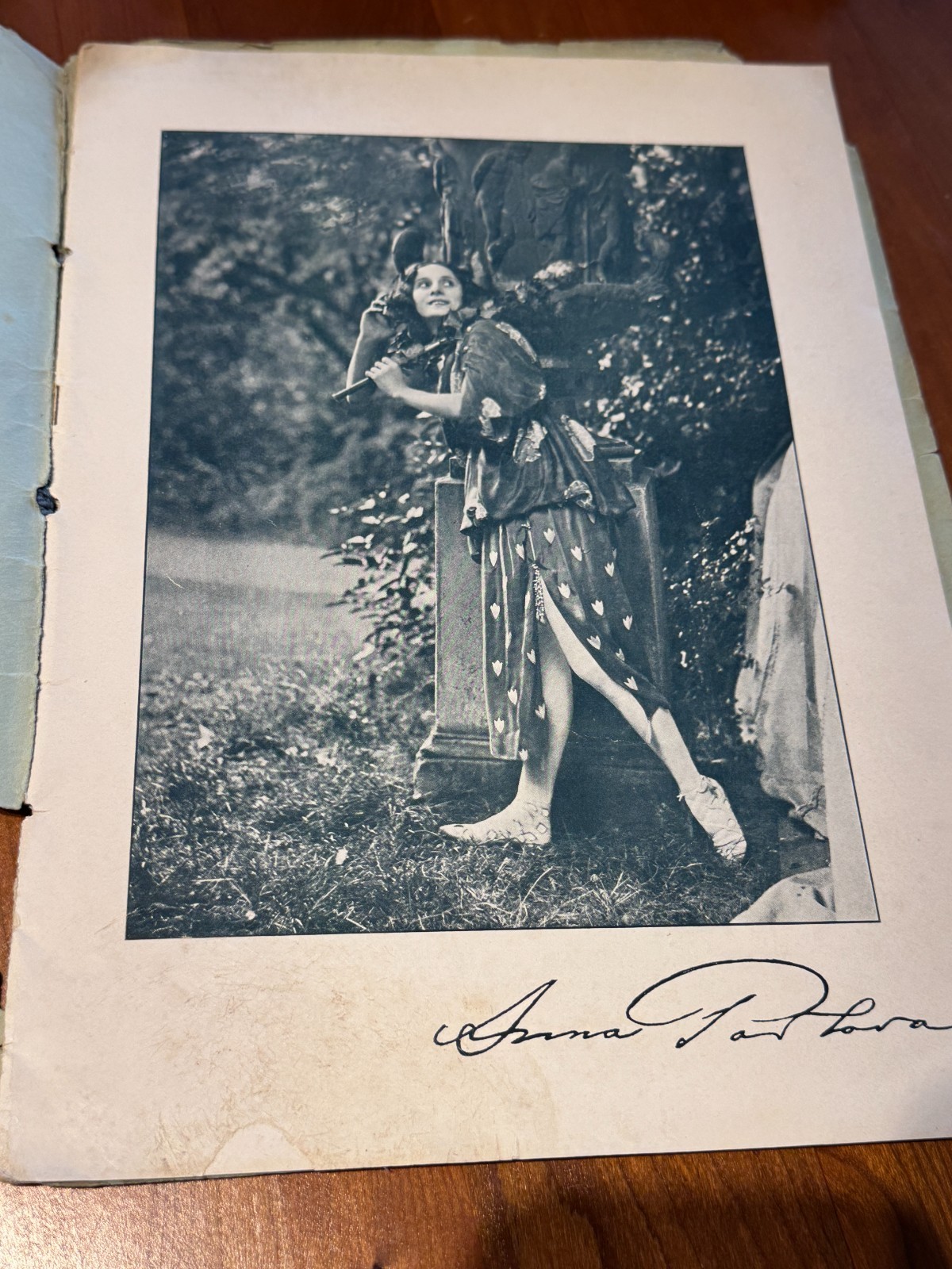 RARE! Ballet Legend ANNA PAVLOWA (Pavlova) Early 1900s Souvenir Program