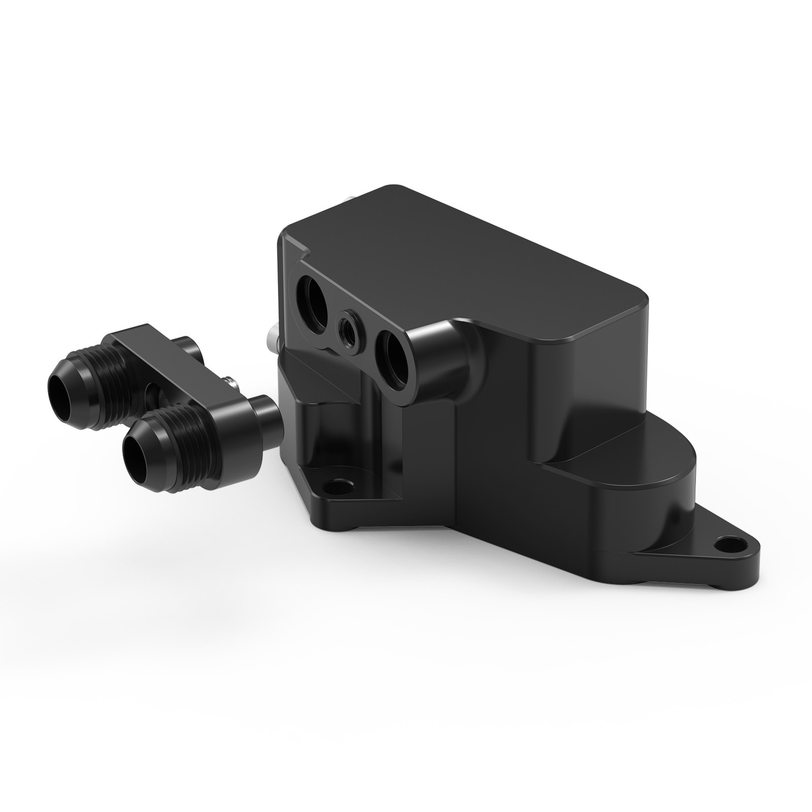 Oil Cooler Thermostat Housing Adapter Upgraded For BMW E90 E92 335i 135i 1M N54