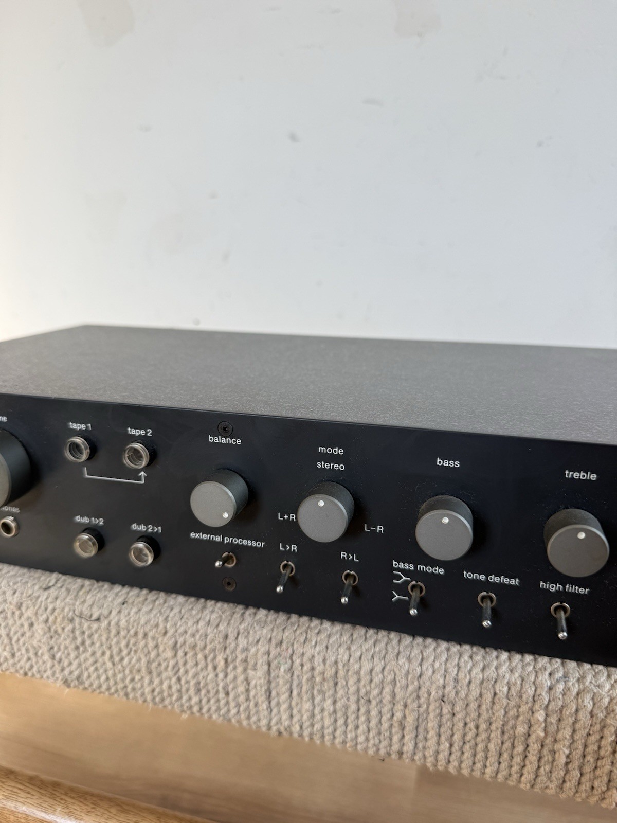 🍊Vintage 1980s Apt Corporation Holman Solid State Preamplifier SOUNDS GOOD!