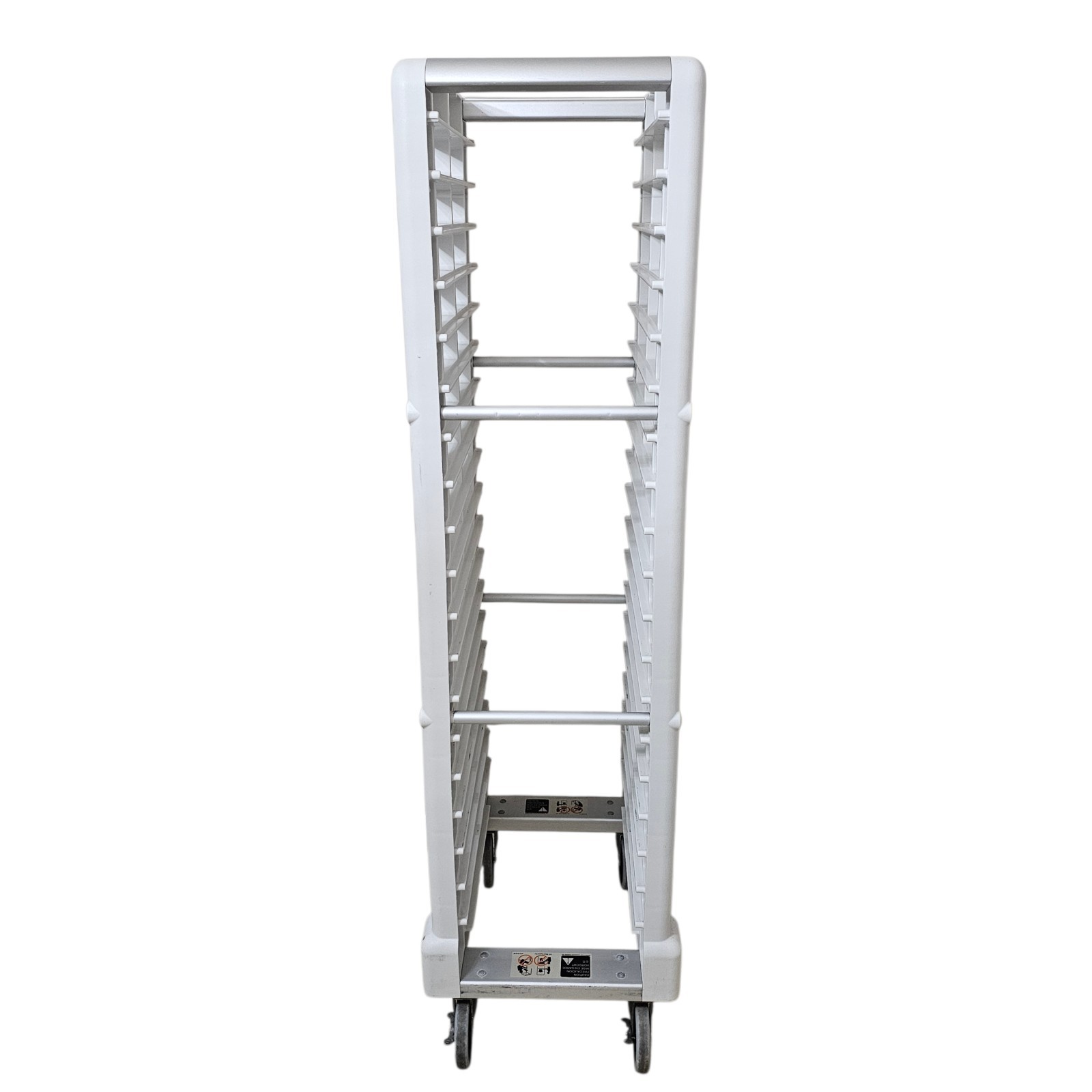 Rubbermaid End Loader Rack for 18 Full Size Food Pans White
