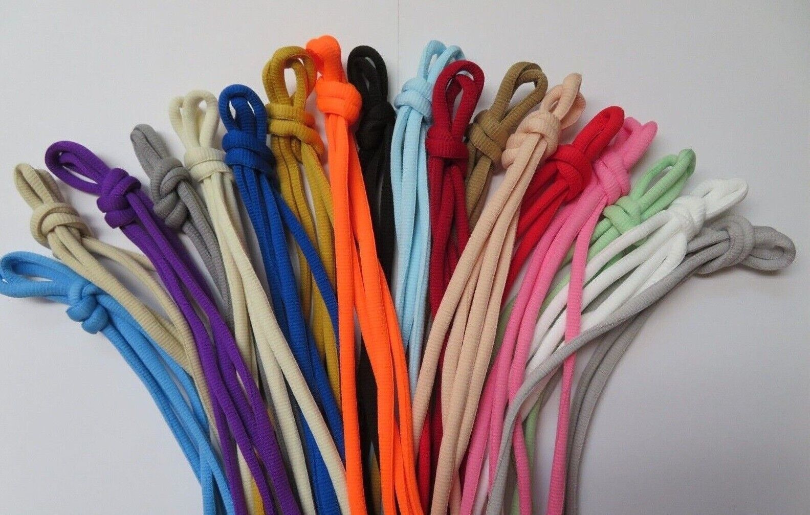 OVAL Athletic SHOE LACES 39", 41", 47", 49", 55" Sport Sneaker Shoe Strings