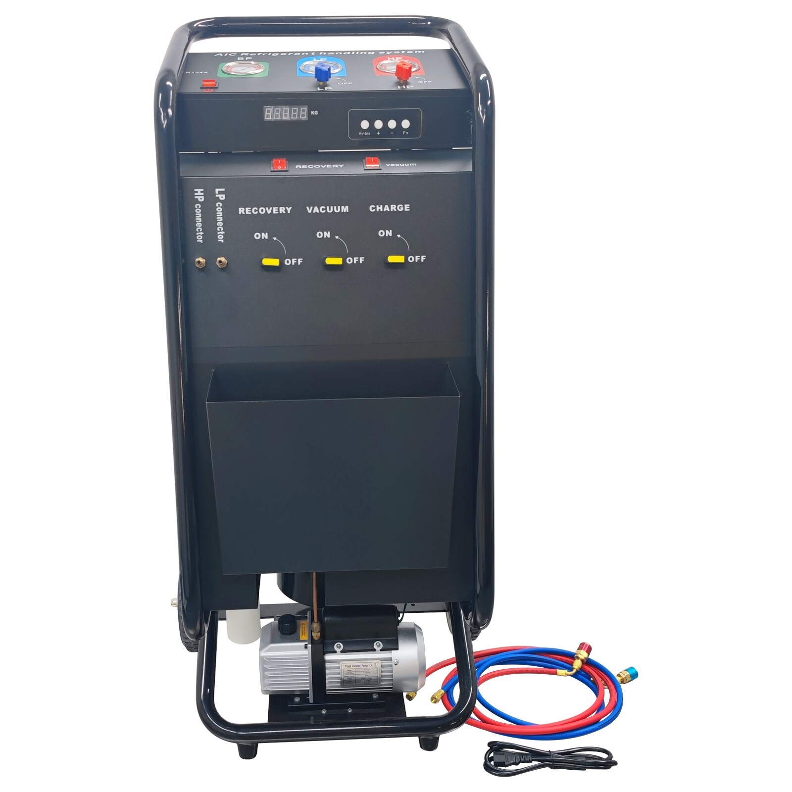 Car Air Conditioner A/C Refrigerant Filler Recovery Recycling Recharging Machine
