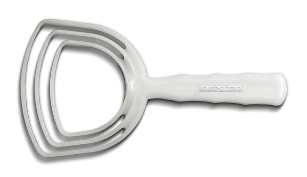 Bone dust scraper, Square - Plastic