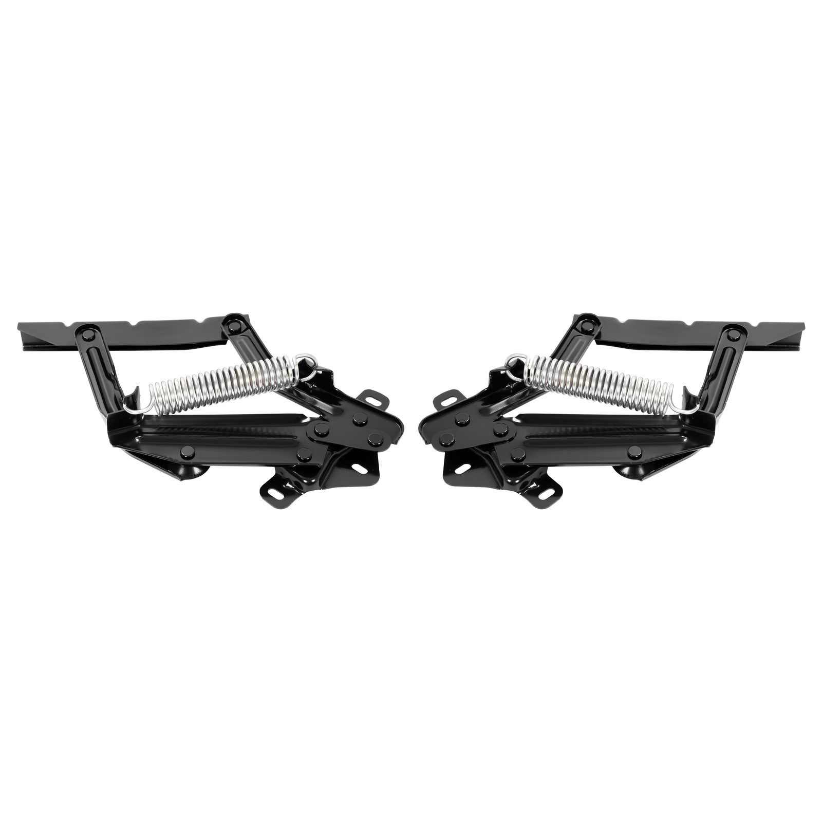 Hood Hinges Pair LH+RH For 1973-1979 Ford F100 F150 F250 F350 Bronco w/ Spring
