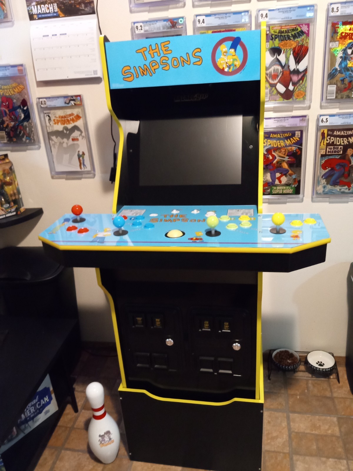 Arcade1up The Simpsons 4-Player Video Arcade Machine