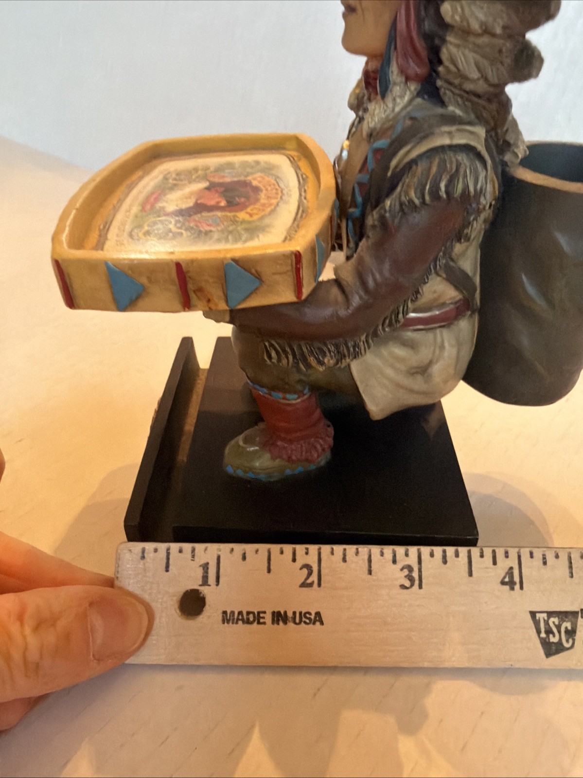 CUESTA REY LIMITED EDITION CHIEF COPPER PENNY COLLECTIBLE CIGAR STORE INDIAN