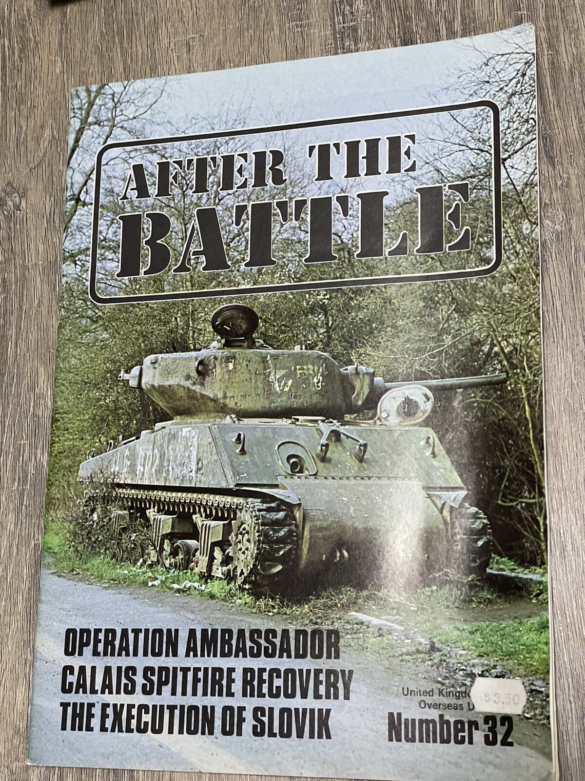 After The Battle 32 Operation Ambassador Calais Spitfire Eddie Slovik Iceland