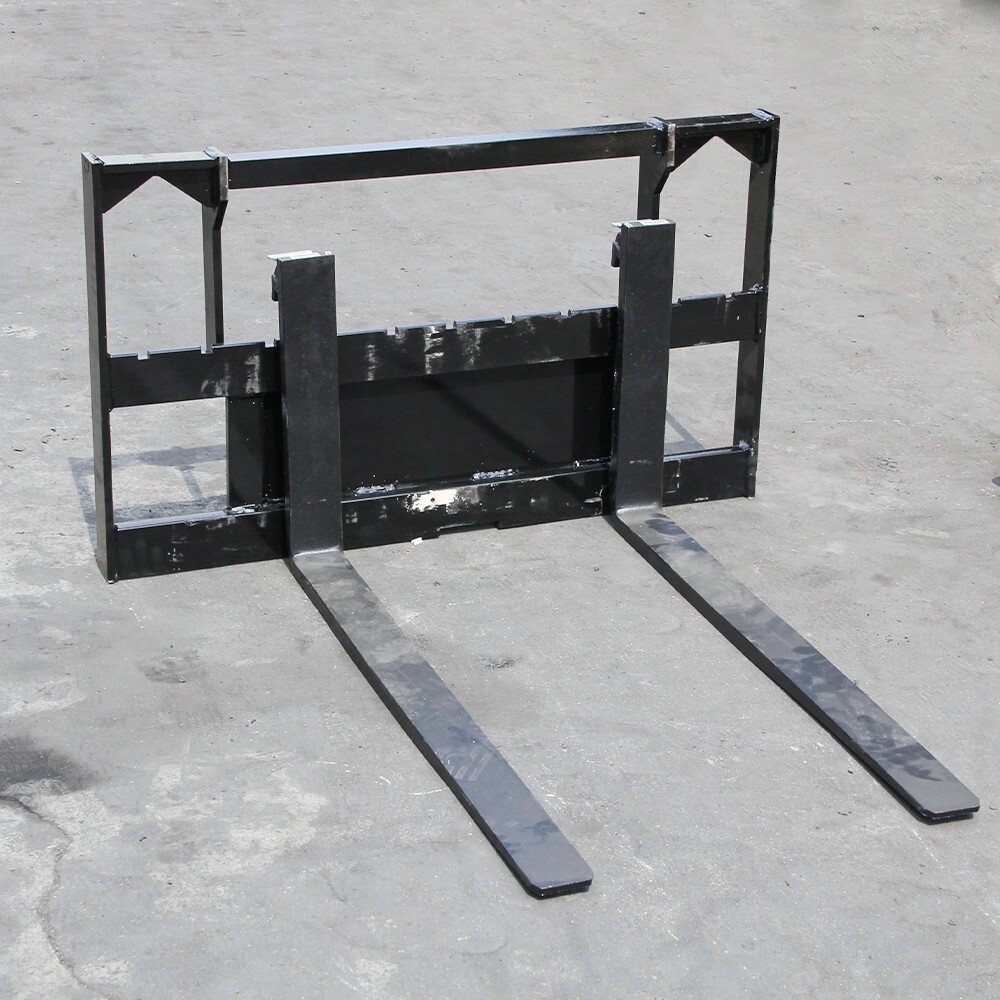 Mini Skid Steer Equuipment 500lbs 35.5" Pallet Fork Tool Industrial Handling