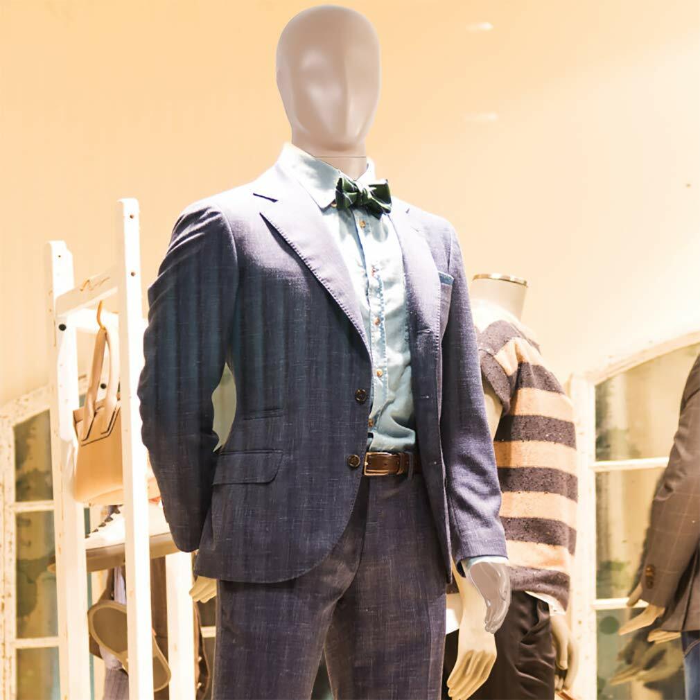 Male Full Body Realistic Mannequin Display Head Turns Dress Form With Base 73in