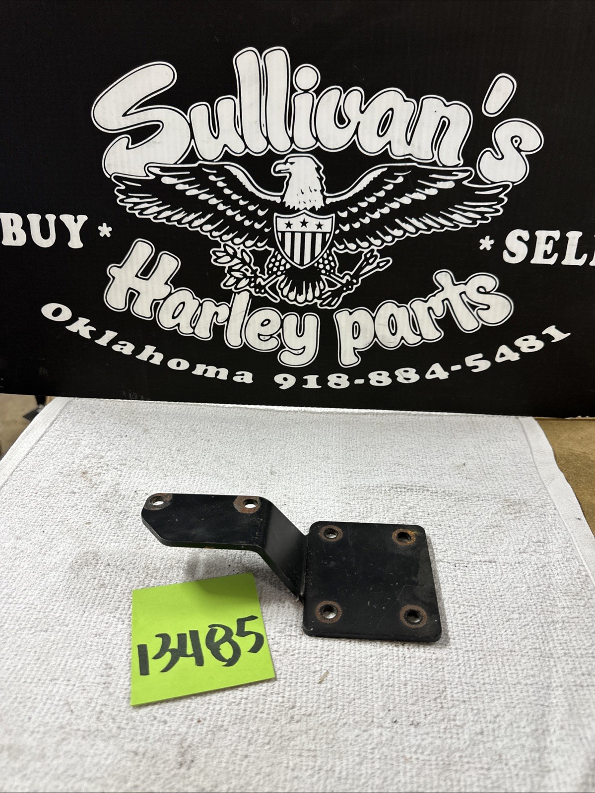 Harley Vance And & Hines Touring Exhaust Mount Bracket Used Header Head Pipe