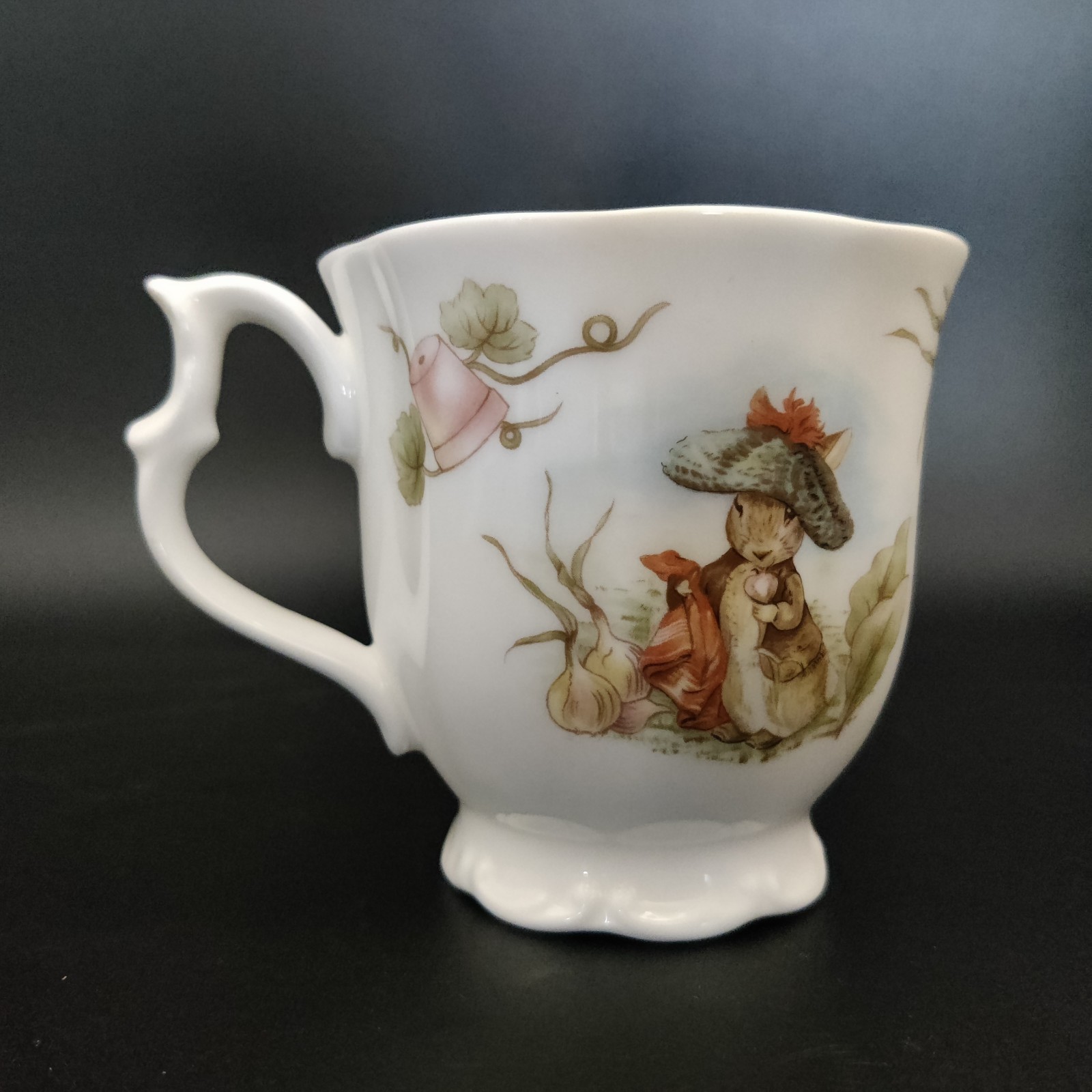 Vtg Royal Albert Benjamin Bunny Mug from The World of Beatrix Potter Series 1986