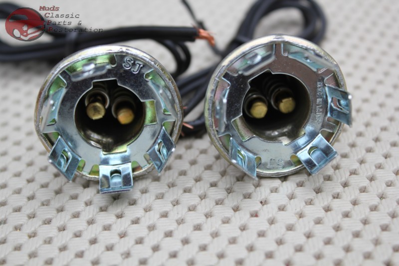 Chevy GM Light Lamp Sockets & Wiring Park Backup Brake Tail Lights Turn Signal
