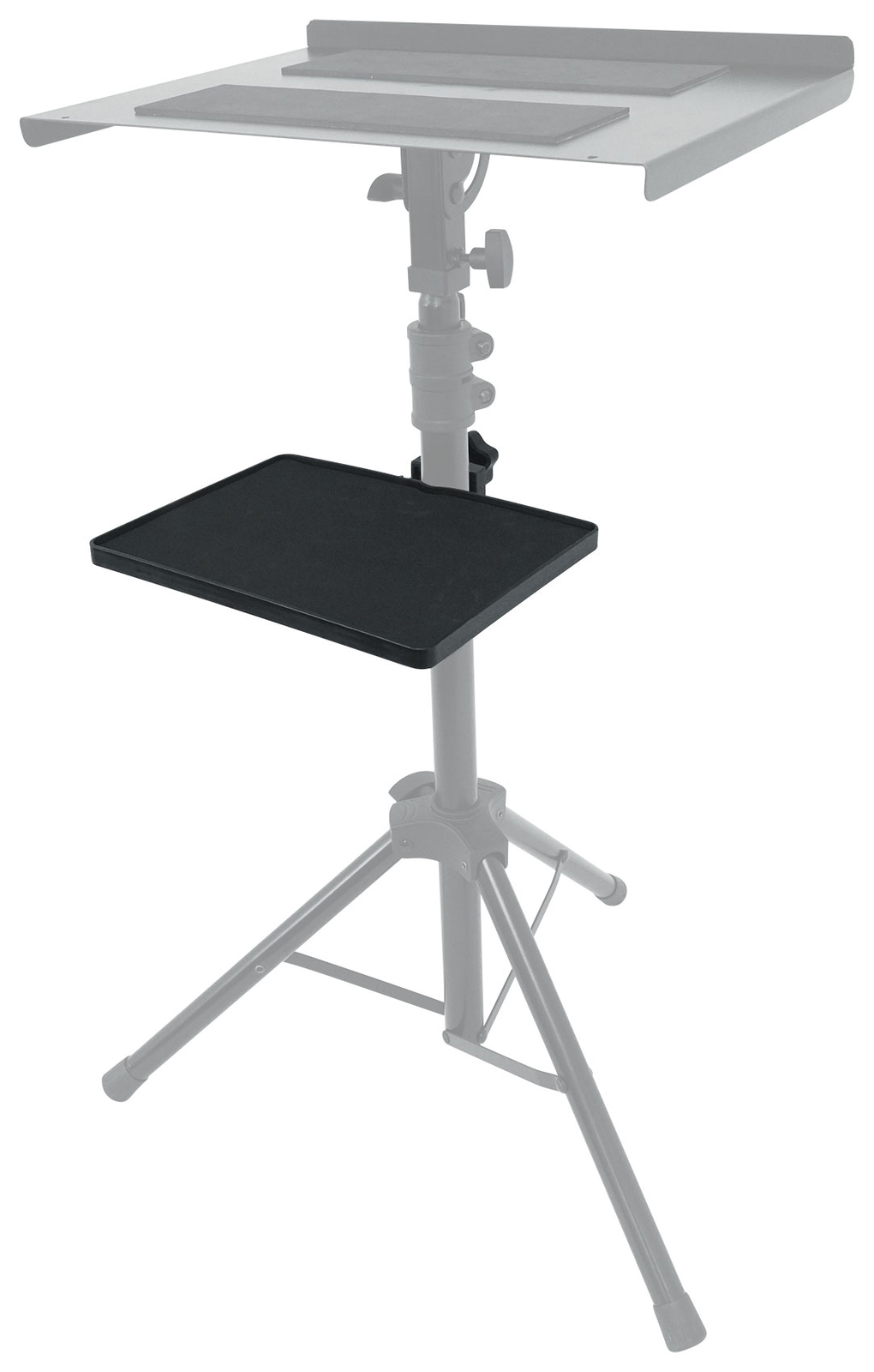 Rockville MTRAY Clamp-On Tray Utility Shelf For Any Mic Stand (9.7" x 7.3")