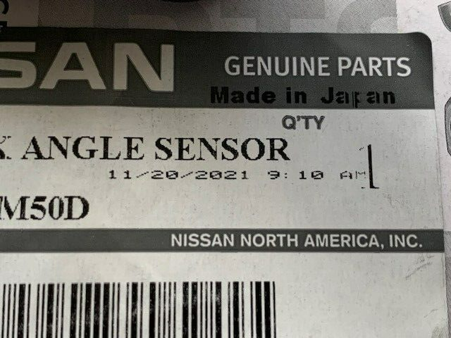 New OEM Genuine NISSAN INFINITI Camshaft Position Sensor 23731-4M50D