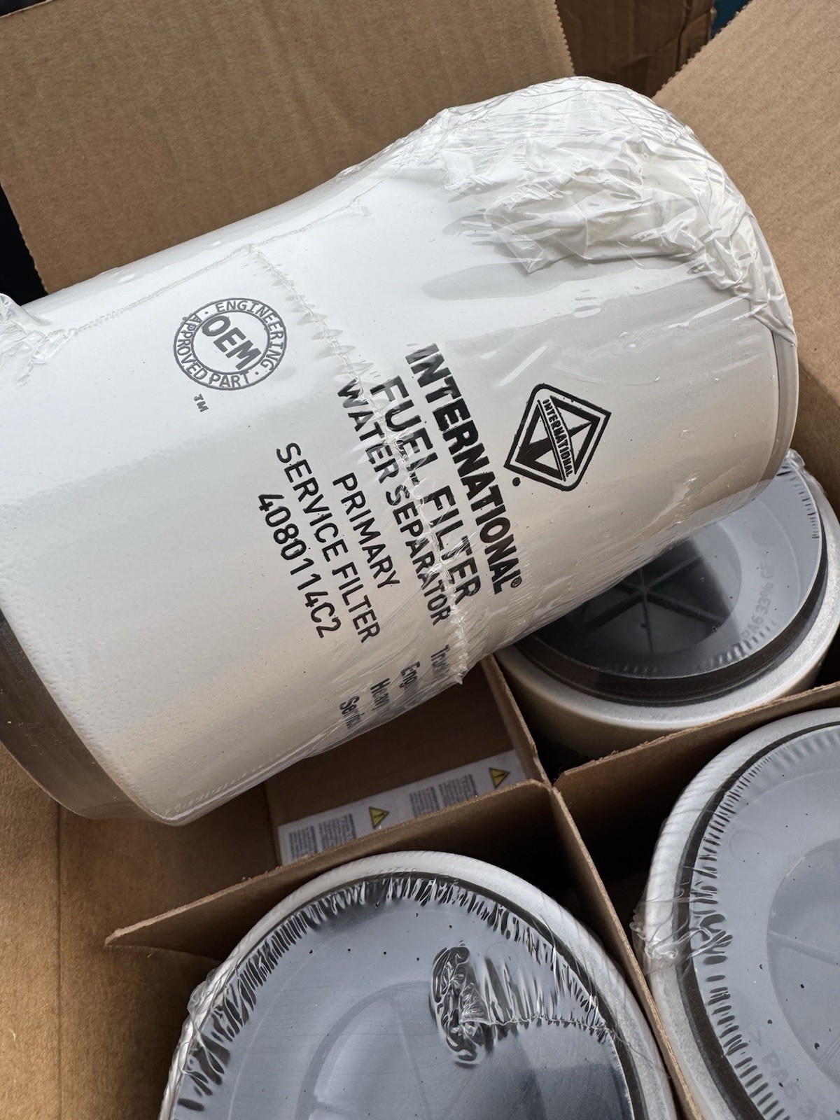 International 4080114C2 Primary Service Filter OEM New from Factory Case