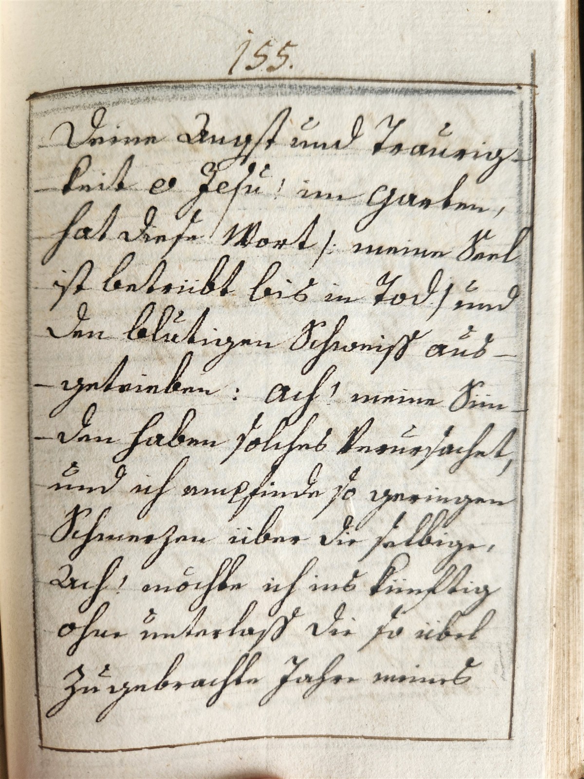 1790s MANUSCRIPT PRAYER BOOK in GERMAN antique 18th CENTURY w/ SLIPCASE